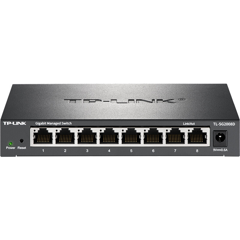TP-LINK 云交换TL-SG2008D 8口全千兆Web网管的照片